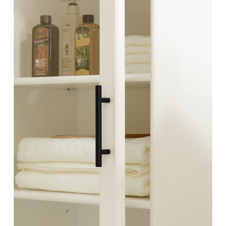 Corrigan Studio® Modern Bathroom Storage Cabinet & Floor Standing ...